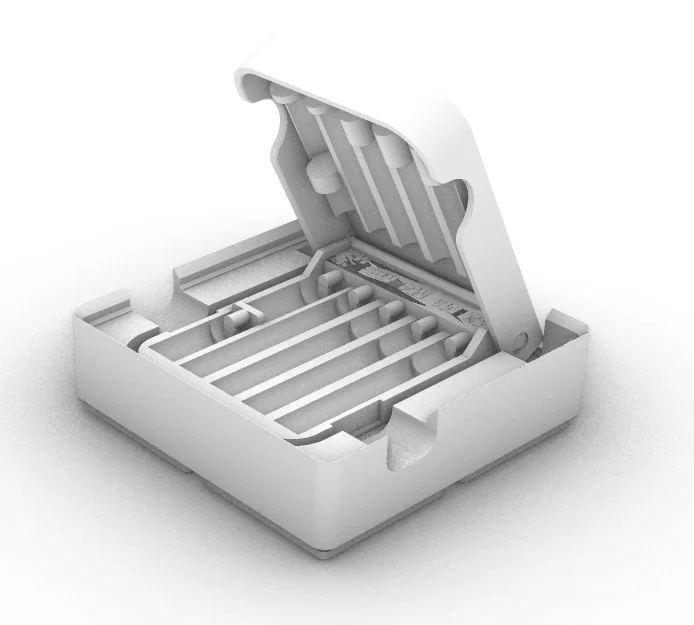 Đế đựng đầu hàn nhiệt CNC Kitchen tương thích hệ thống Gridfinity - Image 2