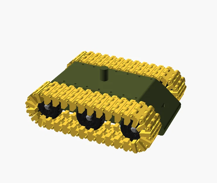 Tank Shooter — Mô hình xe tăng trưng bày nhỏ gọn, in liền khối - Image 5