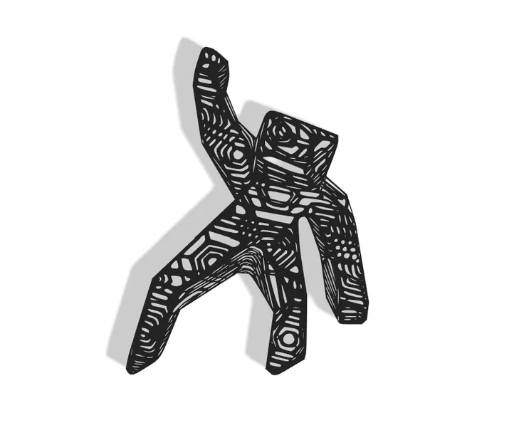 Mô hình trang trí tường Rocky trong Project Hail Mary in 3D đẹp - Image 1