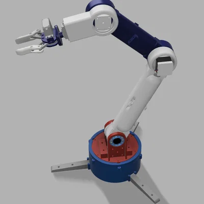 Cánh tay robot 6 trục tự chế (Robot-Arm) cho dân mê kỹ thuật