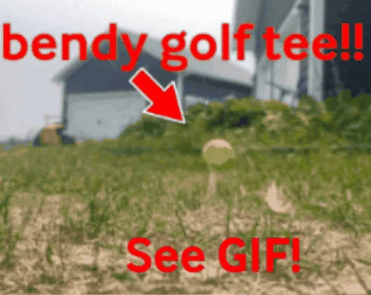 Bendy golf tee - Tee golf bền bỉ không lo mất - Image 1