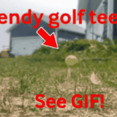 Bendy golf tee - Tee golf bền bỉ không lo mất