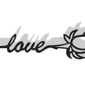 Mô hình trang trí tình yêu Romantic Flower Decor in 3D - Thumbnail 2