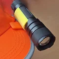 Ngàm Kẹp Đèn Pin Gắn Mũ Lưỡi Trai / Adapter Gắn Đèn Cho Mũ - Thumbnail 1
