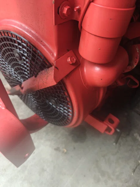 Nắp chụp cánh quạt (Flywheel cover) cho máy cày Gravely 10hp Kohler (K241S) - Image 1