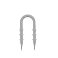 Chốt ghim đất cho ống nhựa PVC 20 mm - Thumbnail 1