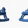 Bông Tai Ngựa Gỗ thành Troy — Charm Ngựa Gỗ Trojan - Thumbnail 2