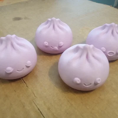 Mô hình bánh bao dễ thương Bao Bun Dumpling - Nhiều biểu cảm độc đáo