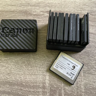 Hộp Đựng Thẻ Nhớ Compact Flash (CF) 10 Khe Cho Nhiếp Ảnh Gia