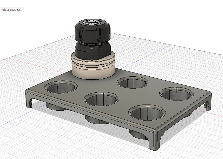 Khay Đựng Dụng Cụ HSK63F (Tool Holder Storage) Gọn Gàng Cho Xưởng CNC - Image 3