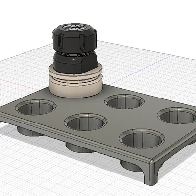 Khay Đựng Dụng Cụ HSK63F (Tool Holder Storage) Gọn Gàng Cho Xưởng CNC