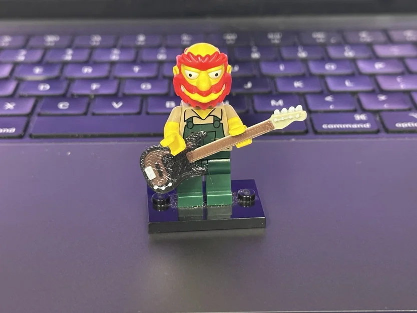 Đàn Fender Squier PJ bass cho minifig LEGO - Image 1