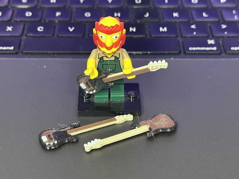 Đàn Fender Squier PJ bass cho minifig LEGO - Image 2