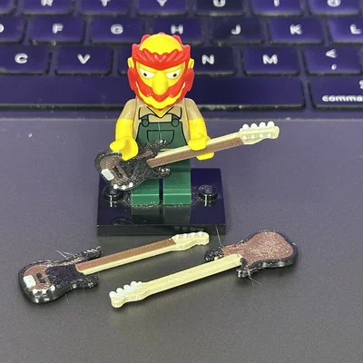 Đàn Fender Squier PJ bass cho minifig LEGO