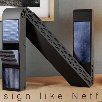 Hộp đựng đồ ‘phong cách Netflix’ in 3D