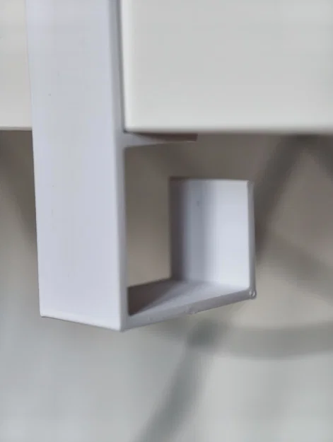 Kẹp treo cáp gọn gàng cho bàn Ikea Lagkapten (In 3D) - Image 2