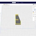 Kẹp treo cáp gọn gàng cho bàn Ikea Lagkapten (In 3D) - Thumbnail 6