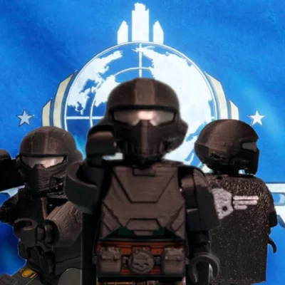 Mô hình bộ giáp Helldivers B-01 (tương thích Lego) - In 3D siêu chất