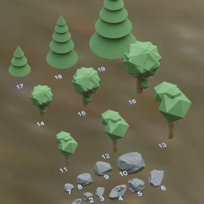 Mini pack "Đường phố - Thiên nhiên"