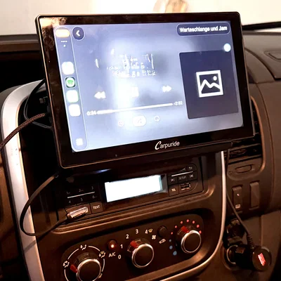 Ngàm gắn màn hình Carpuride cho giá đỡ máy tính bảng Renault