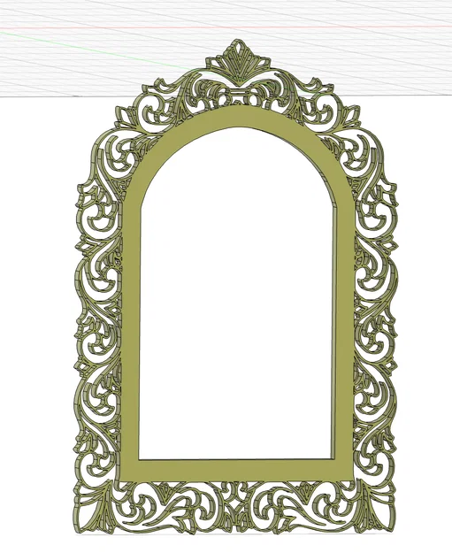 Mẫu khung trang trí cổ điển ARTE&DISIGN GT249 in 3D - Image 2