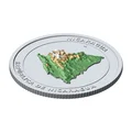 Đồng xu địa hình 3D Nicaragua 85 mm – Token sưu tầm chạm nổi - Thumbnail 3