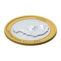 Đồng Xu Địa Hình 3D Niger 85 mm – Mô Hình Sưu Tầm Phù Điêu - Thumbnail 1