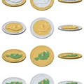 Đồng Xu Địa Hình 3D Niger 85 mm – Mô Hình Sưu Tầm Phù Điêu - Thumbnail 3