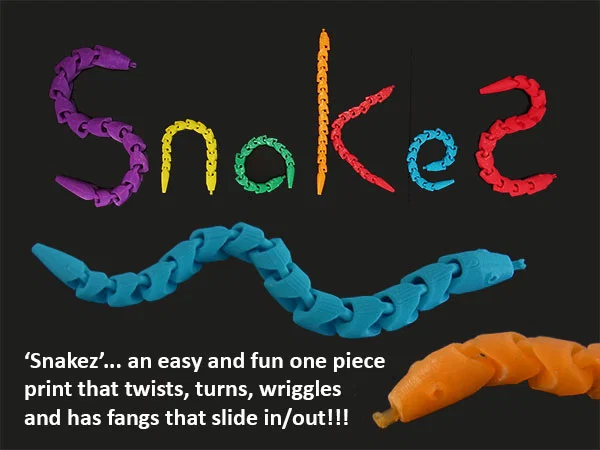 SNAKEZ bởi muzz64 (đăng lại từ thingiverse) - Image 1