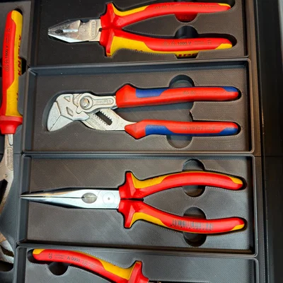 Khay Gridfinity cho kìm Knipex 86 05 130