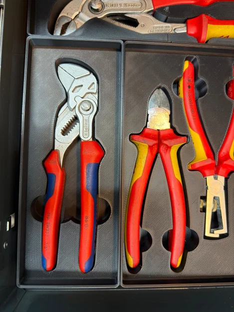 Khay Gridfinity cho kìm Knipex 86 05 130 - Image 3