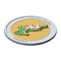 Đồng xu địa hình 3D Bắc Triều Tiên 85 mm – Token sưu tầm phù điêu - Thumbnail 5