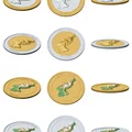 Đồng xu địa hình 3D Bắc Triều Tiên 85 mm – Token sưu tầm phù điêu - Thumbnail 6