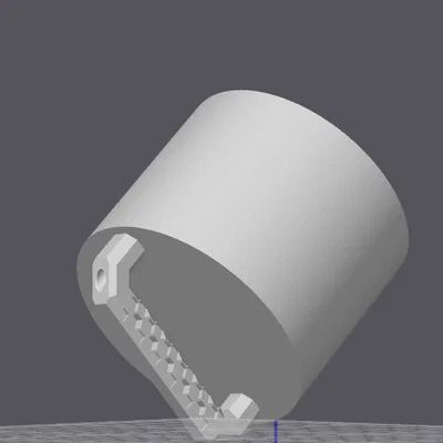 Nắp đậy ống nhựa PVC 2 inch - Phụ kiện in 3D tiện lợi cho gia đình