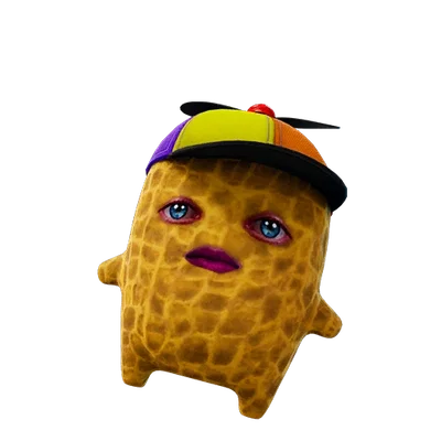 Mô hình 3D Burnt Peanut Lego Sprite cực độc lạ để trang trí