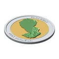 Đồng Xu 3D Địa Hình Paraguay 85 mm – Quà Tặng Sưu Tầm - Thumbnail 6