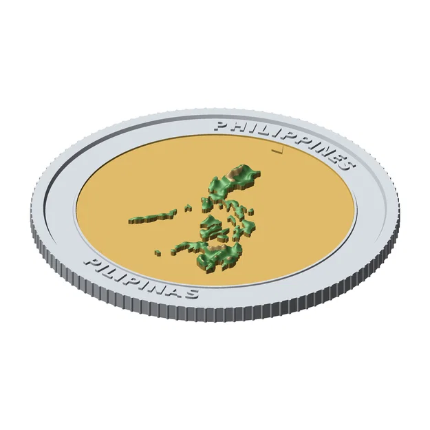 Đồng Xu Địa Hình 3D Philippines 85 mm – Token Sưu Tầm - Image 4