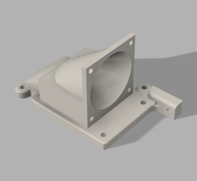 Tấm lưng (Backplate) EVA 2.4 hỗ trợ quạt 40mm cho máy in 3D Voron - Image 1