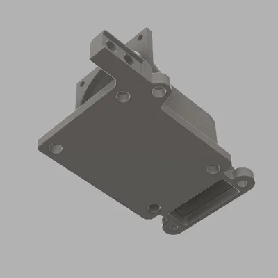 Tấm lưng (Backplate) EVA 2.4 hỗ trợ quạt 40mm cho máy in 3D Voron