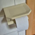 Giá đỡ giấy vệ sinh tích hợp kệ để đồ tiện lợi - Thumbnail 2