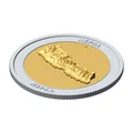 Đồng Xu Địa Hình 3D Nepal 85mm – Quà Tặng Sưu Tầm Phù Điêu - Thumbnail 3
