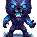 Mô hình Sói Xanh (Blue Wolf) phong cách FunkoPop - File in 3D chất lượng - Thumbnail 1