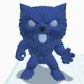 Mô hình Sói Xanh (Blue Wolf) phong cách FunkoPop - File in 3D chất lượng - Thumbnail 2