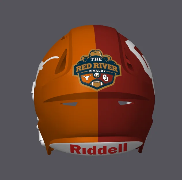 Mũ bảo hiểm bóng bầu dục Texas v. University of Oklahoma - Red River Rivalry - Image 5