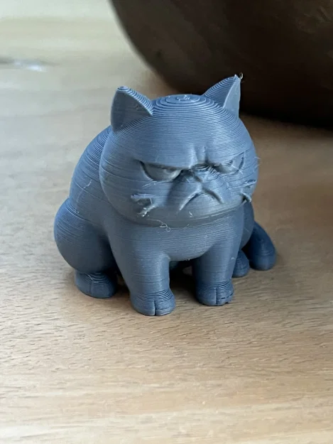 Mô hình Mèo Ú Quạu Quọ (Grumpy Fat Cat) - Image 2