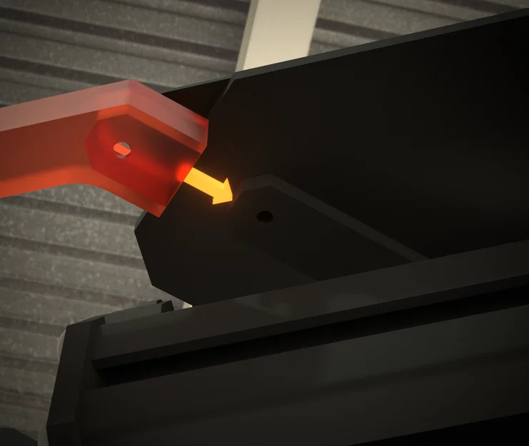 Giá treo Webcam trục Y cho Prusa i3 (Parametric) - Image 3