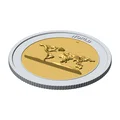 World 3D Topographic Coin 85 mm – Đồng xu sưu tầm địa hình nổi - Thumbnail 2