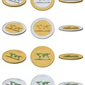 World 3D Topographic Coin 85 mm – Đồng xu sưu tầm địa hình nổi - Thumbnail 6