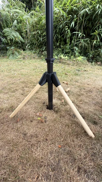 Kẹp giữ dù đơn giản, chắc chắn cho bàn/ban công/ghế - Không cần support - Image 1
