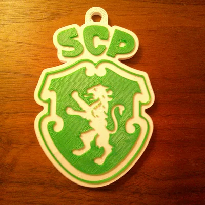 Móc khóa in 3D logo đội bóng Sporting CP (SCP) cá tính
